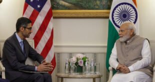 PM Modi and Google CEO Sundar Pichai Discuss Electronics Manufacturing and AI Tools in Virtual Meeting