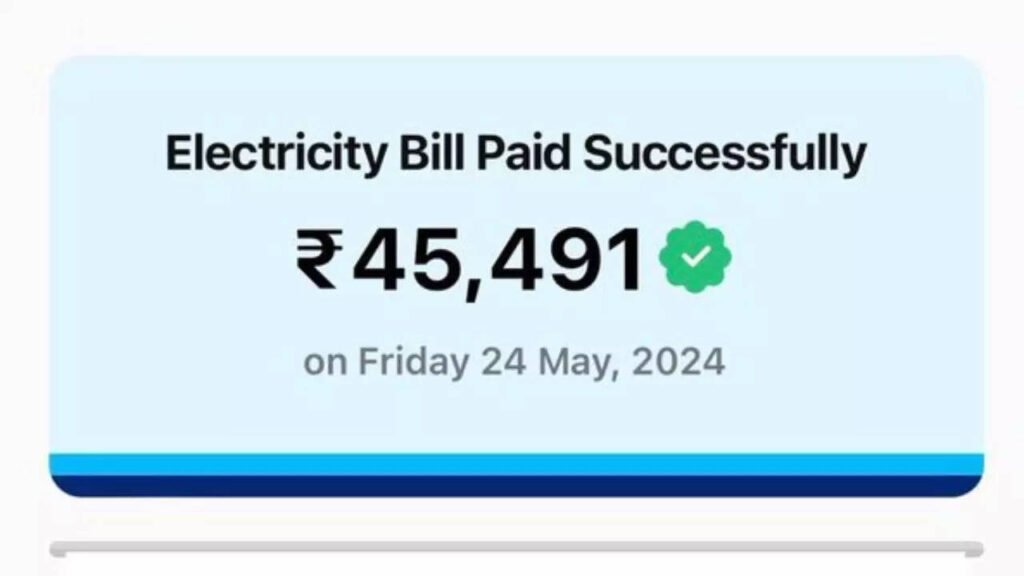 Gurgaon CEO's ₹45,000 Electricity Bill Sparks Social Media Buzz