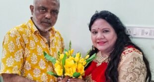 Hon'ble Debasish Kumar Felicitates Actress Papia Rao for Cannes Success