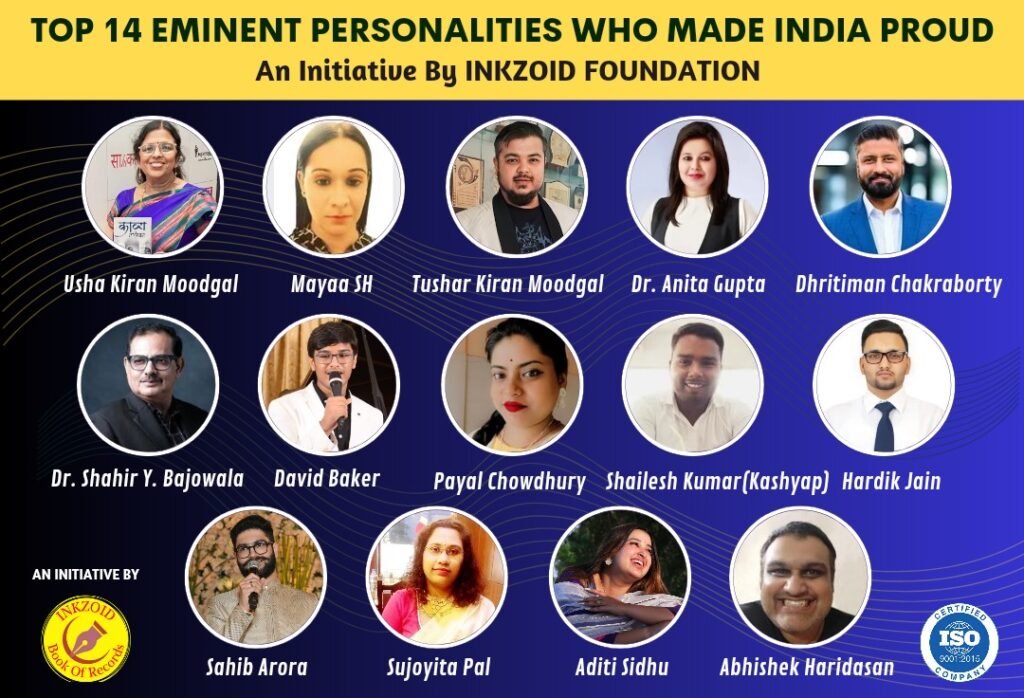 Top 14 Eminent Personalities Who Made India Proud ft INKZOID.