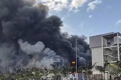 "Fire Erupts at Tata Electronics Factory in Tamil Nadu, No Casualties Reported"