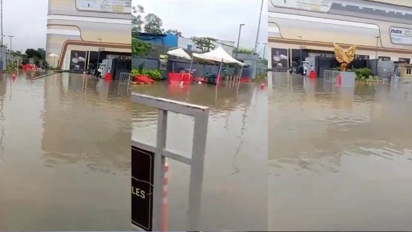 Bengaluru's Phoenix Mall of Asia Waterlogged After Heavy Rain