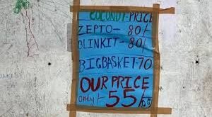 Bengaluru Vendor’s Viral Ad Challenges Zepto and Blinkit’s Coconut Prices