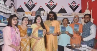 Vaishna Biswas’s Poetry Collection Unheard Melodies Launched at the Kolkata International Book Fair 2025