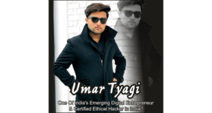 Umar Abdulla, Also Known As Umar Tyagi - One of India's emerging youngest Digital Entrepreneur & Certified ethical hacker in India