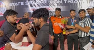 Aditya Tomar Wins Youth Mr. Gwalior 2025–26 | Best Youth Armwrestler in Gwalior
