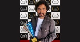 Altaf Dadasaheb Shaikh’s Karmayogi Abasaheb Wins Eastern Europe Award — A Proud Moment for India