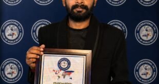 Surjith SJ Sets World Record for Largest Fashion Walk in Black Attire at Pragati Maidan, New Delhi