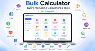 BulkCalculator.com: The All-in-One Platform Offering 629 Free Online Calculators and Tools