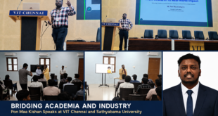 Pon Maa Kishan Speaks at VIT Chennai and Sathyabama University